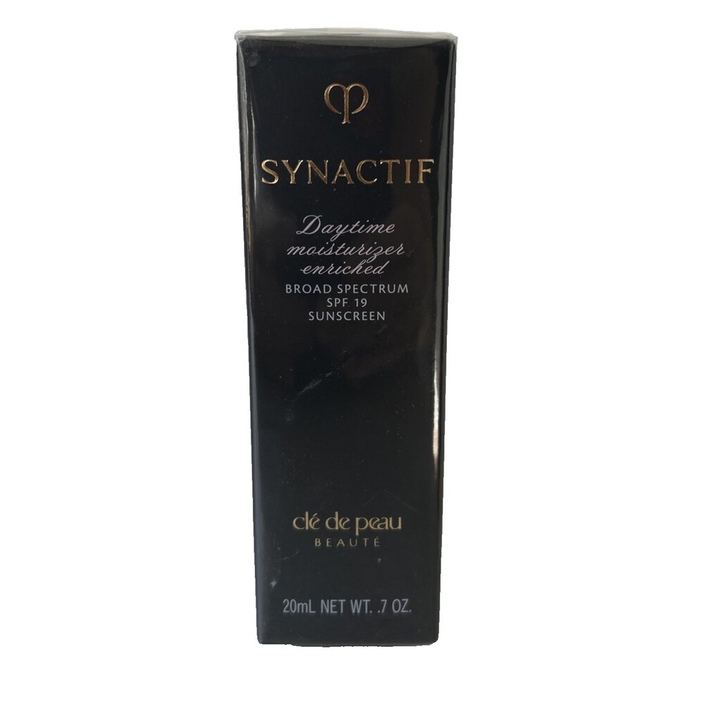 Cle de Peau Beaute  Synactif Daytime Moisturizer Enriched SPF 19  20mL/0.7oz NEW